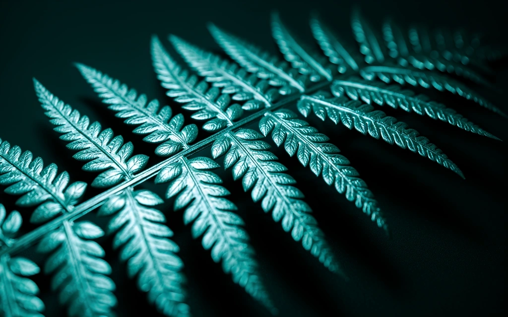 Silver Fern Match Puzzle Detail